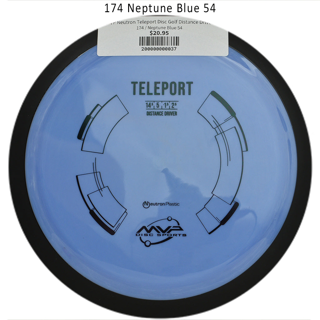 mvp-neutron-teleport-disc-golf-distance-driver 174 Neptune Blue 54