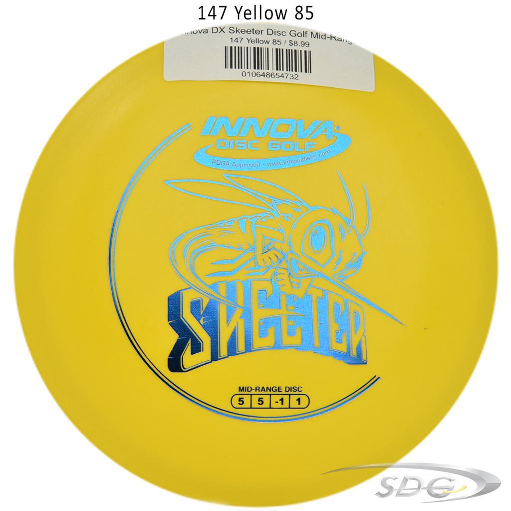 innova-dx-skeeter-disc-golf-mid-range 147 Yellow 85 