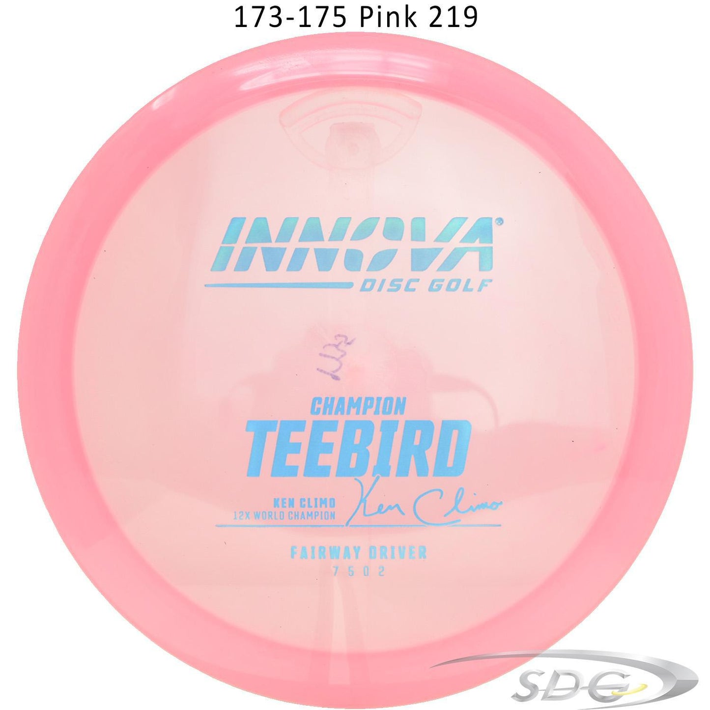 innova-champion-teebird-disc-golf-fairway-driver 173-175 Pink 219 