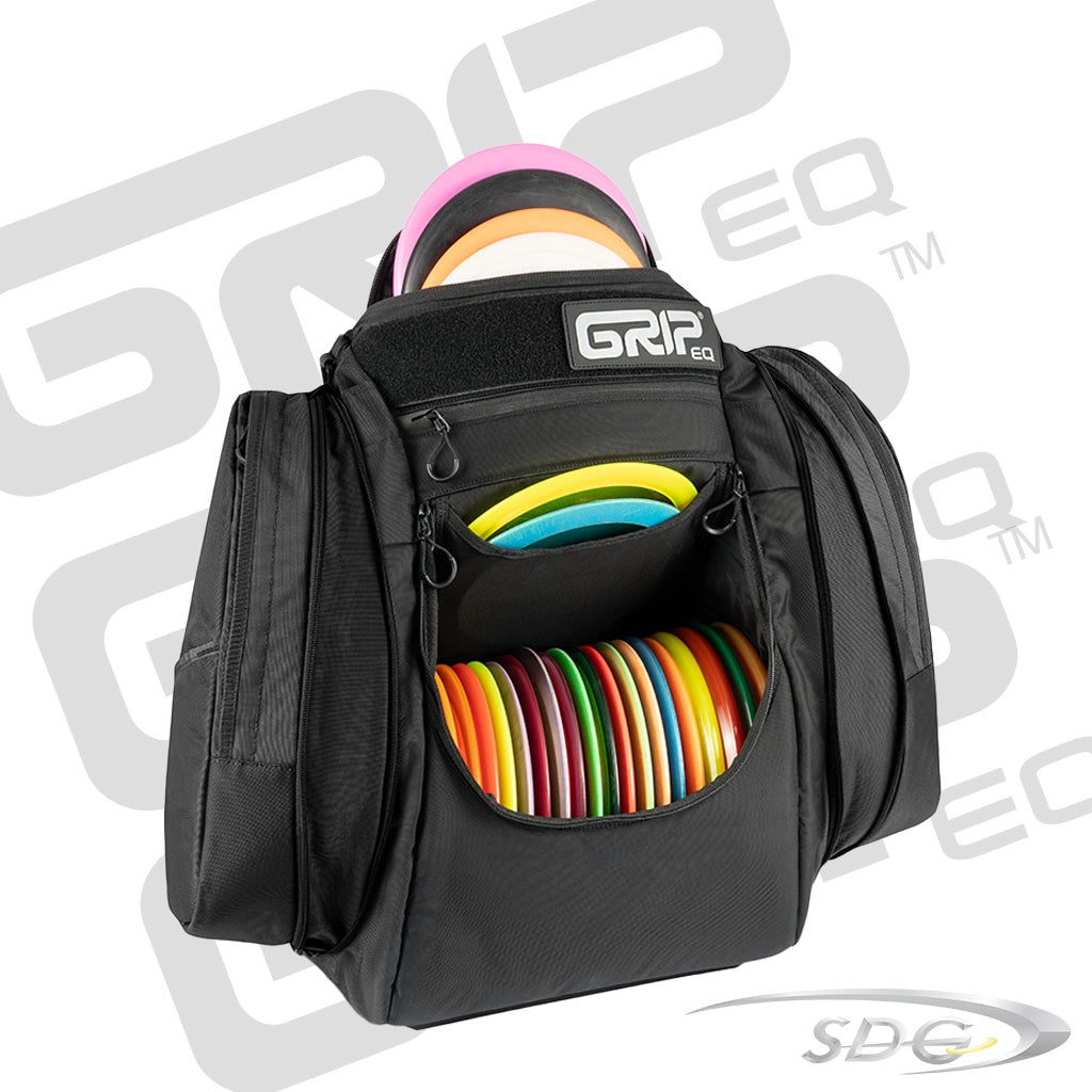 gripeq-ax6-2024-series-disc-golf-bag coal 