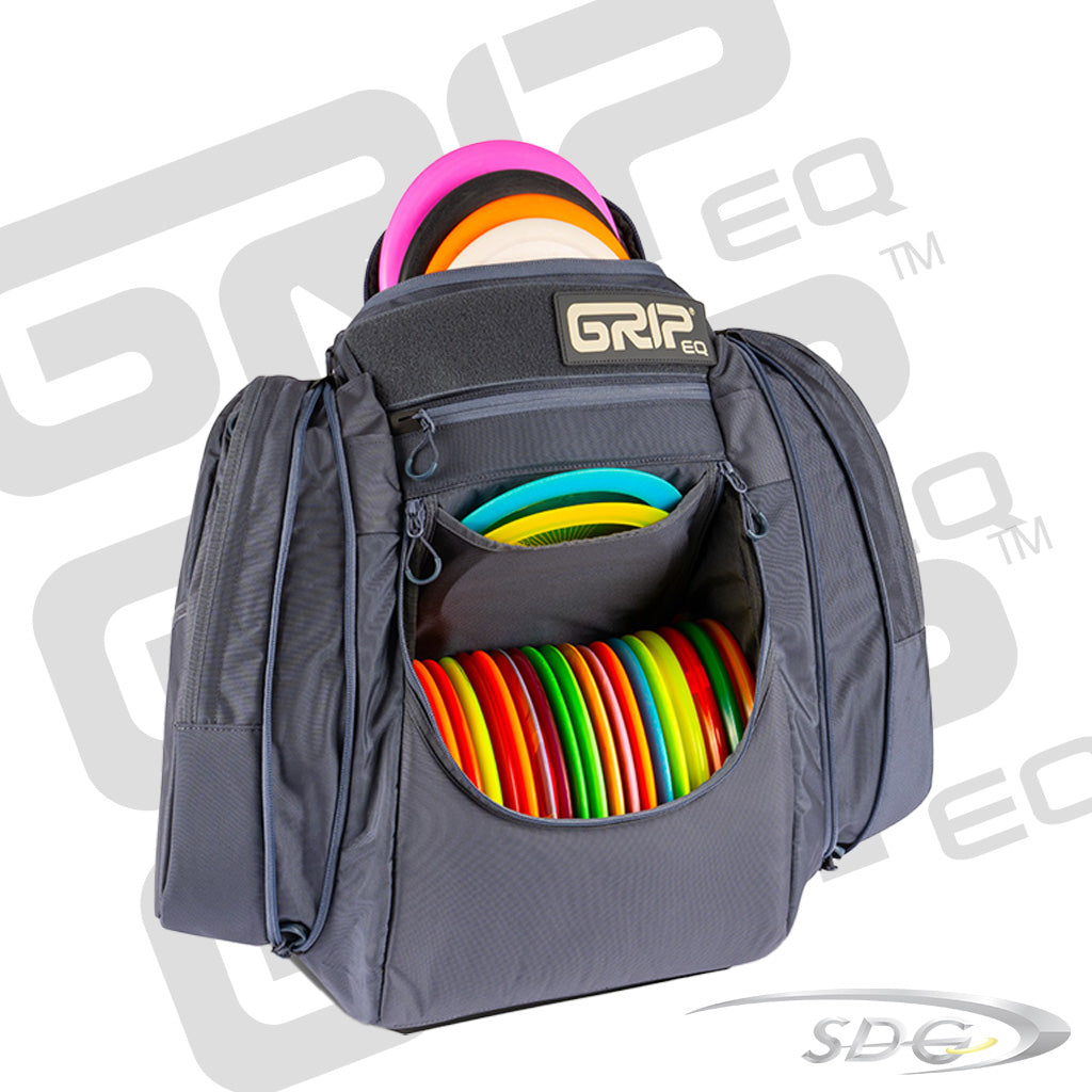 gripeq-ax6-2024-series-disc-golf-bag  Smoke 