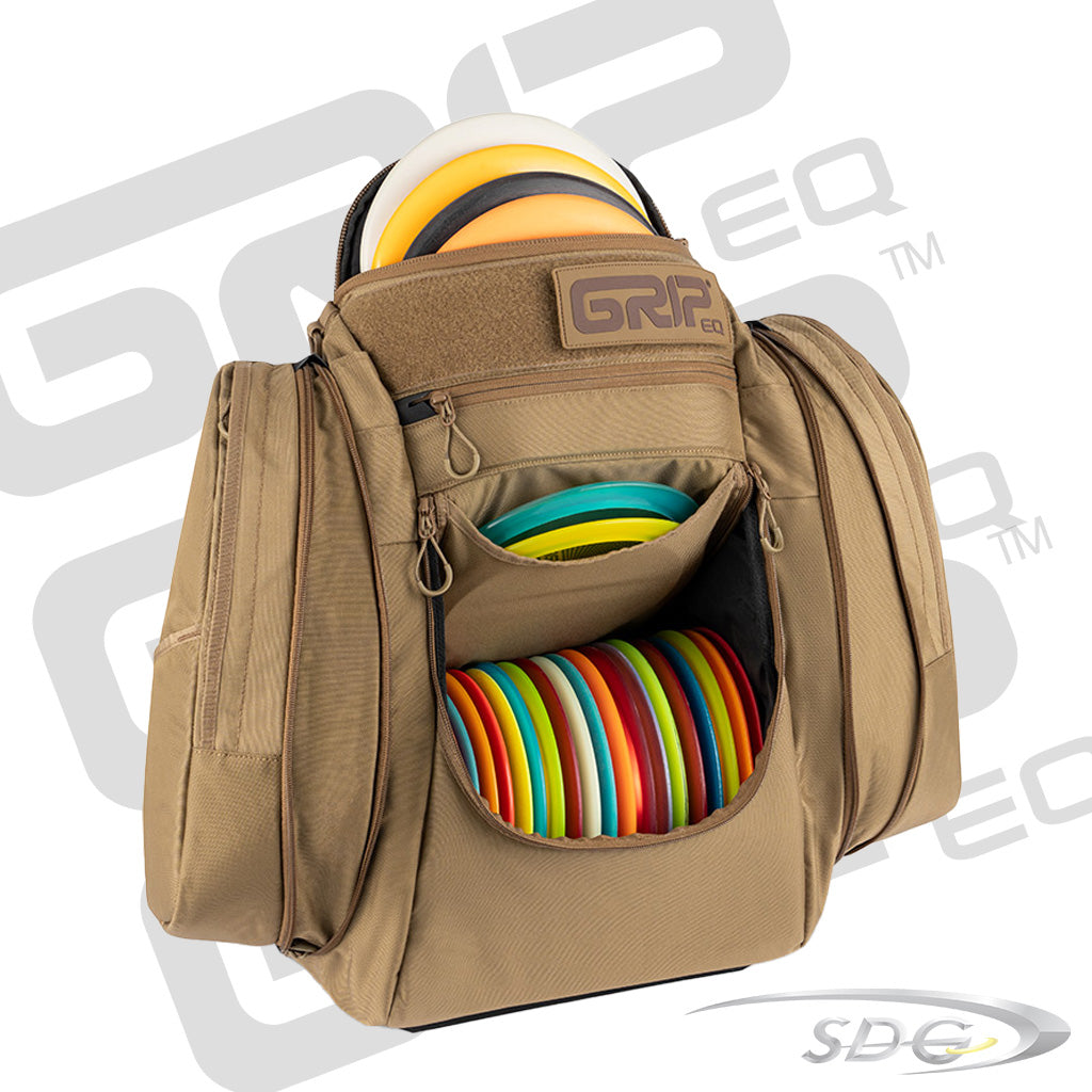 gripeq-ax6-2024-series-disc-golf-bag Sand 