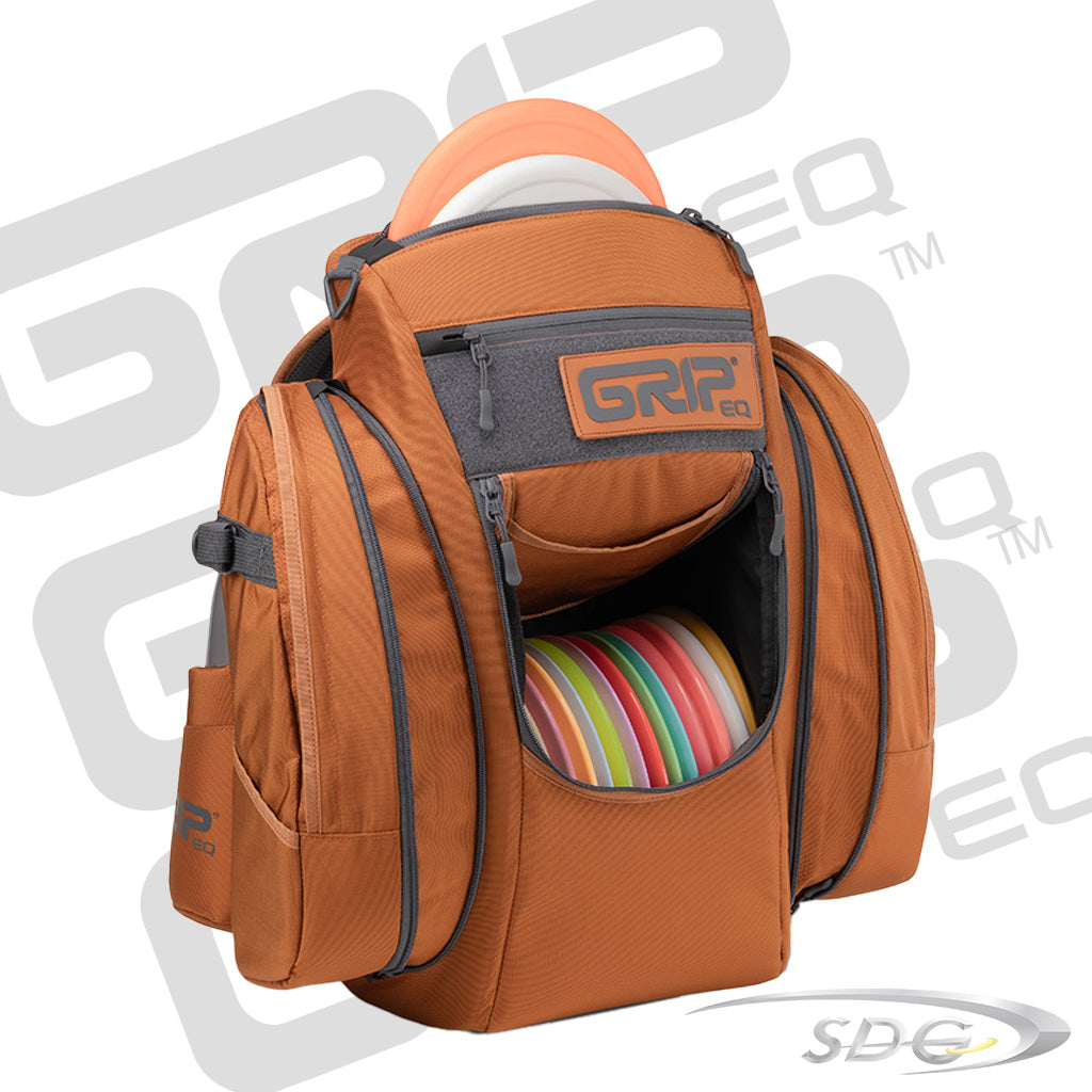 gripeq-cx1-compact-series-disc-golf-bag Rust 