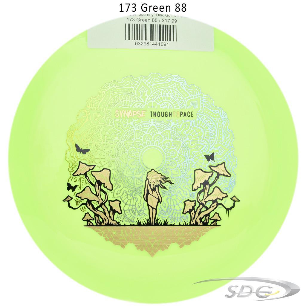 tsa-aura-synapse-journey-disc-golf-distance-driver 173 Green 88 
