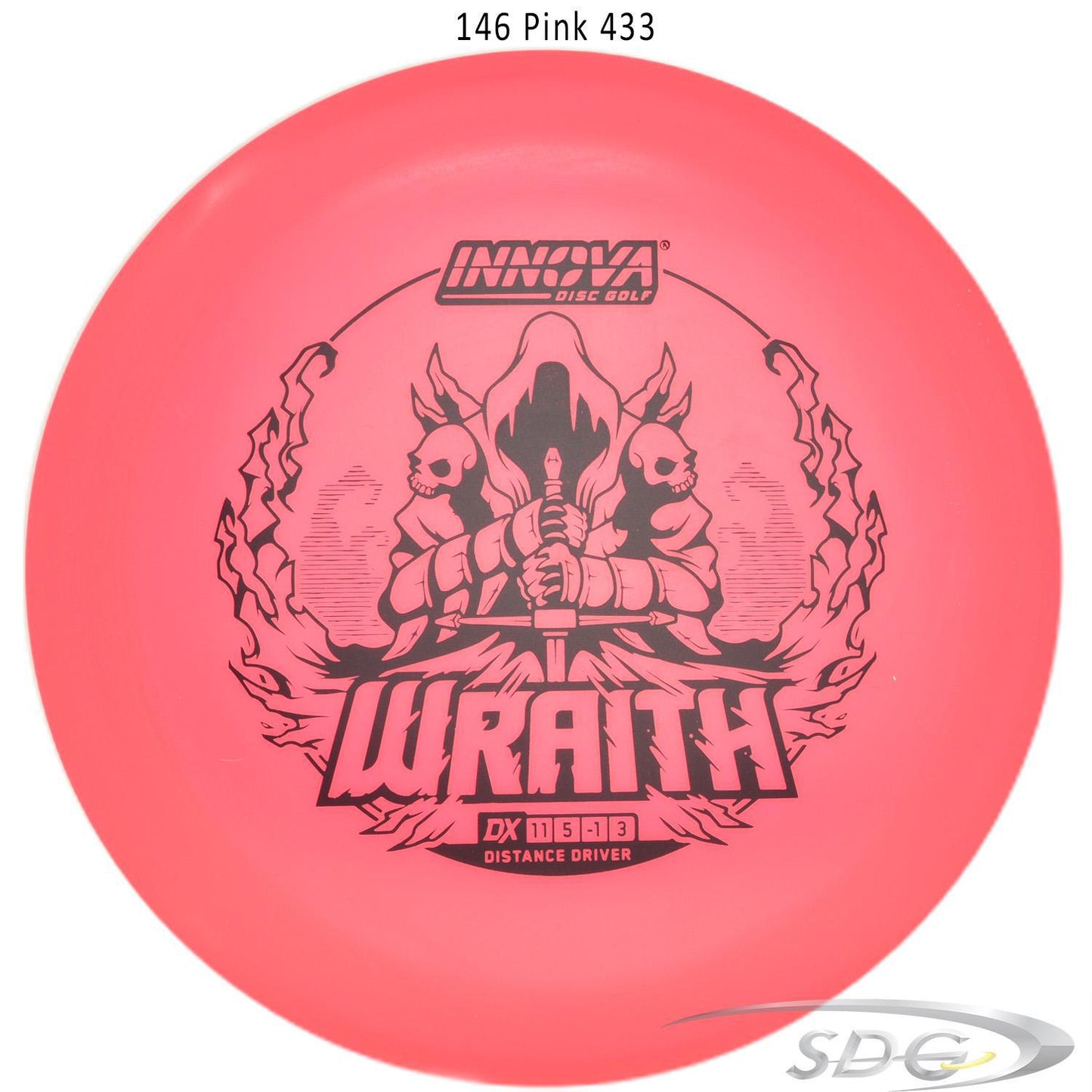innova-dx-wraith-disc-golf-distance-driver 146 Pink 433 