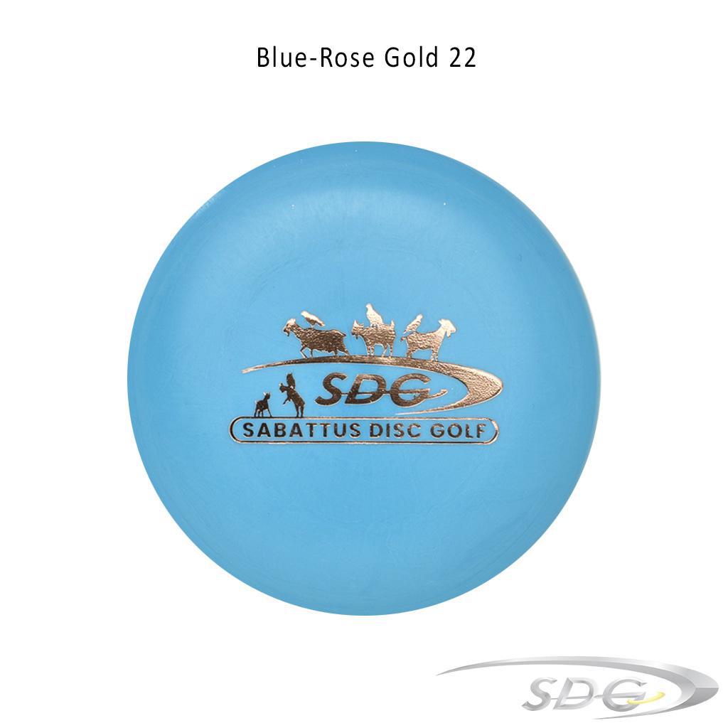 innova-mini-marker-regular-w-sdg-5-goat-swish-logo-disc-golf Blue-Rose Gold 22 