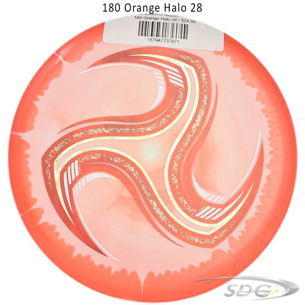 innova-halo-star-wombat3-le-sling3lade-disc-golf-mid-range 180 Orange Halo 28 