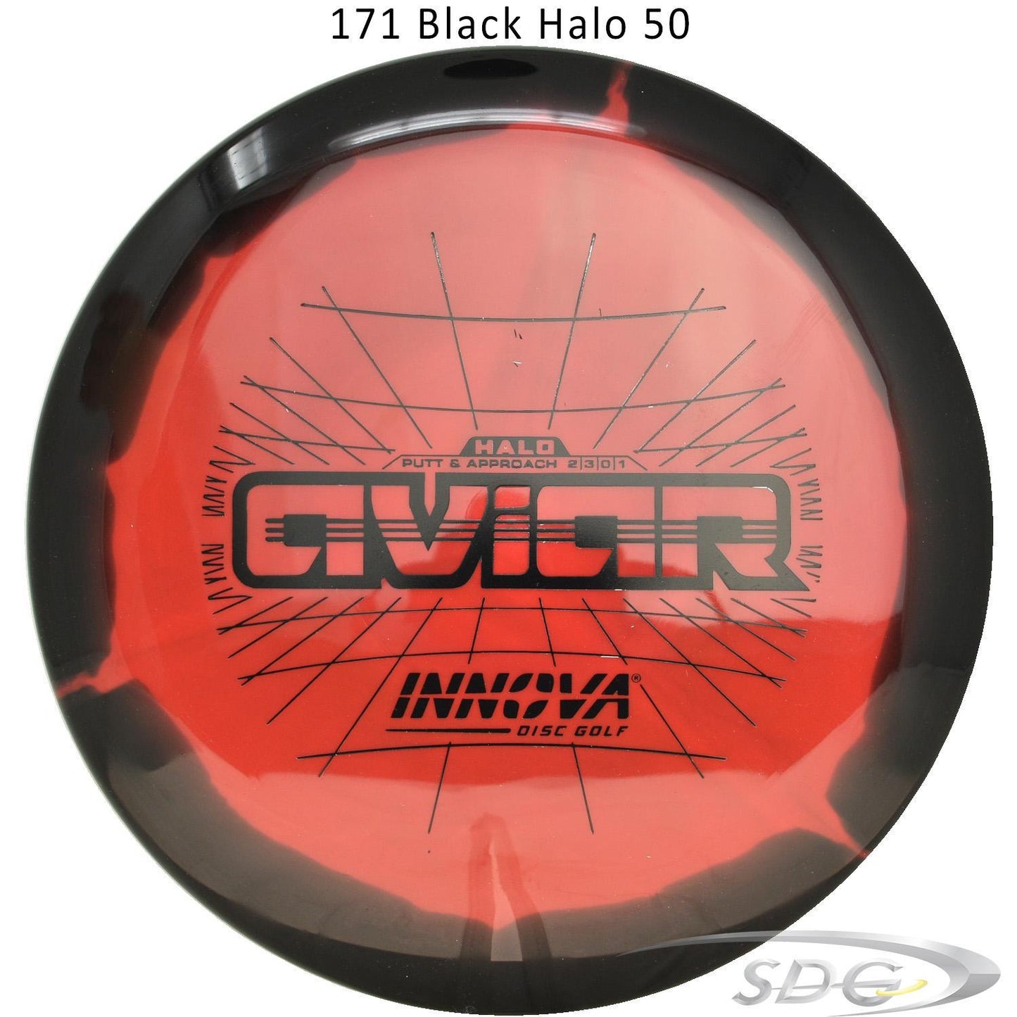 innova-halo-star-aviar-disc-golf-putter 171 Black Halo 50 