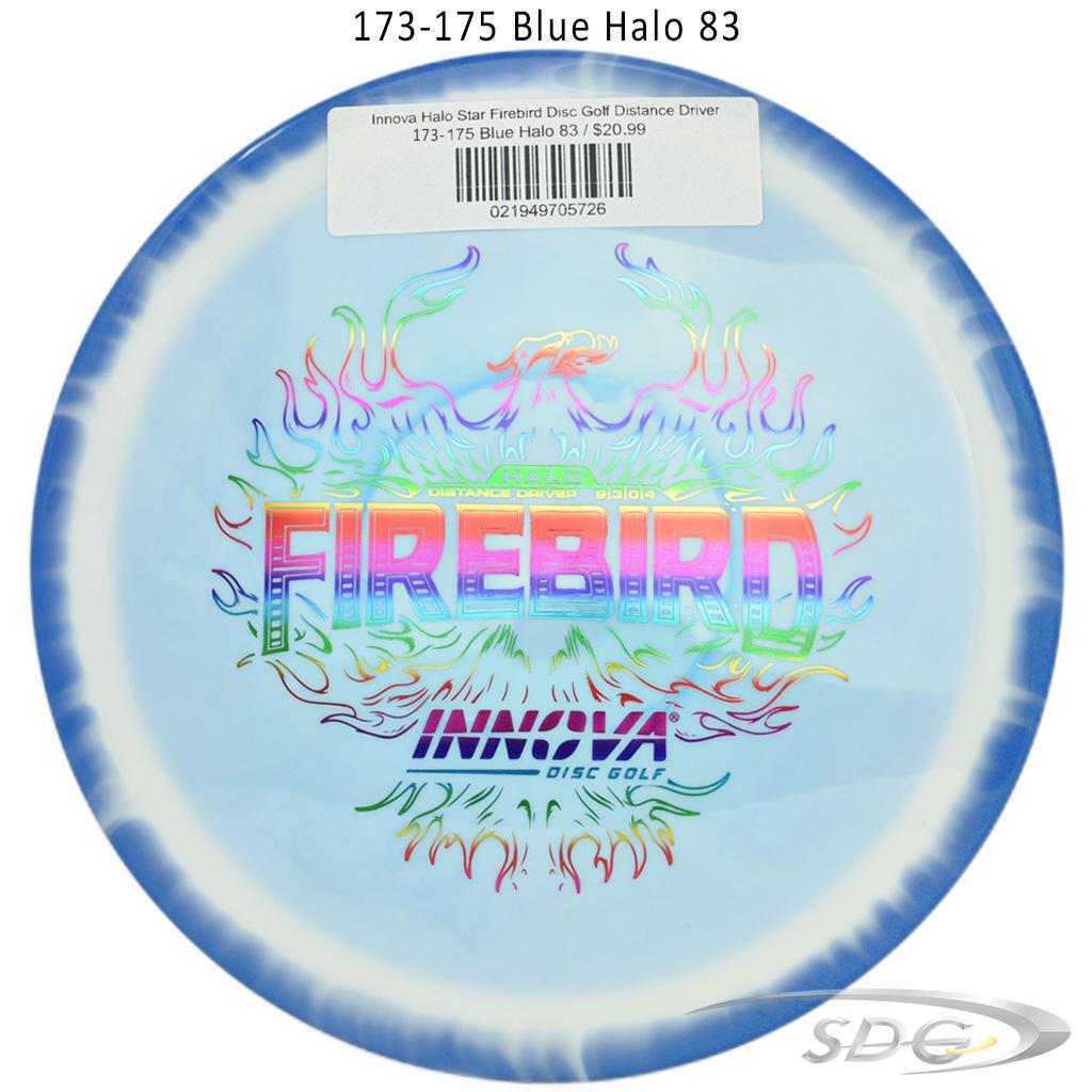 innova-halo-star-firebird-disc-golf-distance-driver 173-175 Blue Halo 83 