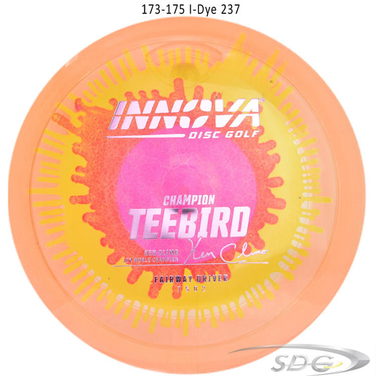 innova-champion-teebird-i-dye-disc-golf-fairway-driver 173-175 I-Dye 237 