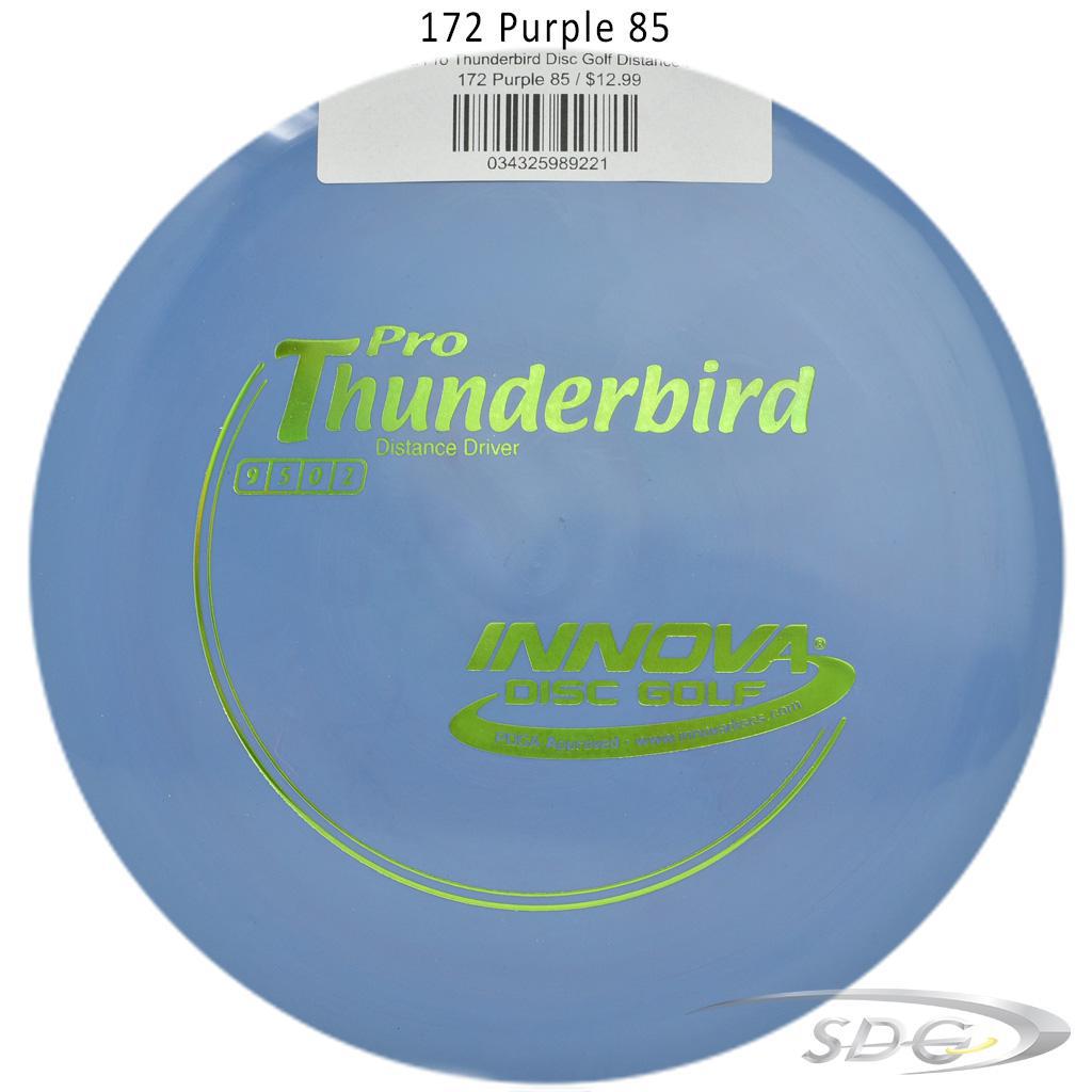 innova-pro-thunderbird-disc-golf-distance-driver 172 Purple 85 