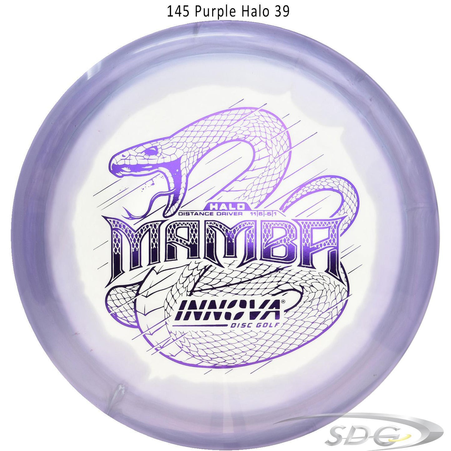 innova-halo-star-mamba-disc-golf-distance-driver 145 Purple Halo 39 