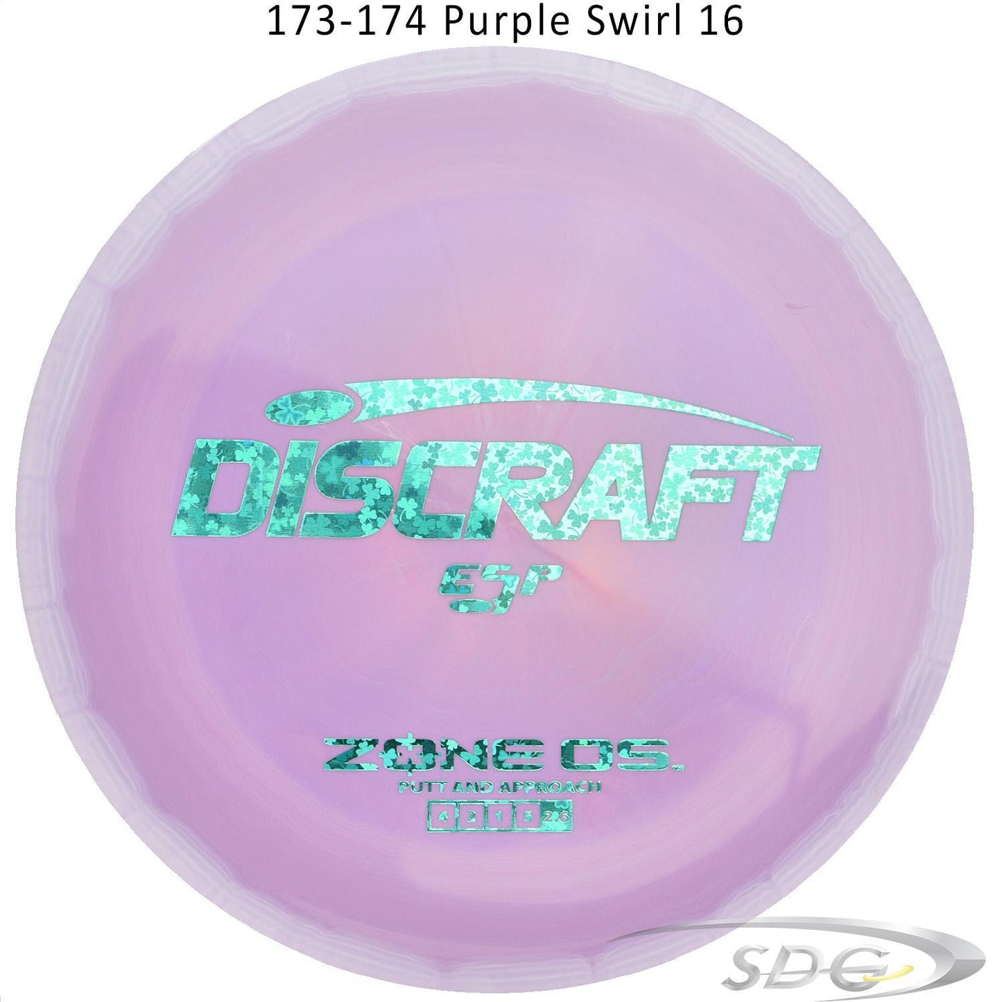 discraft-esp-zone-os-disc-golf-putter 173-174 Purple Swirl 16 