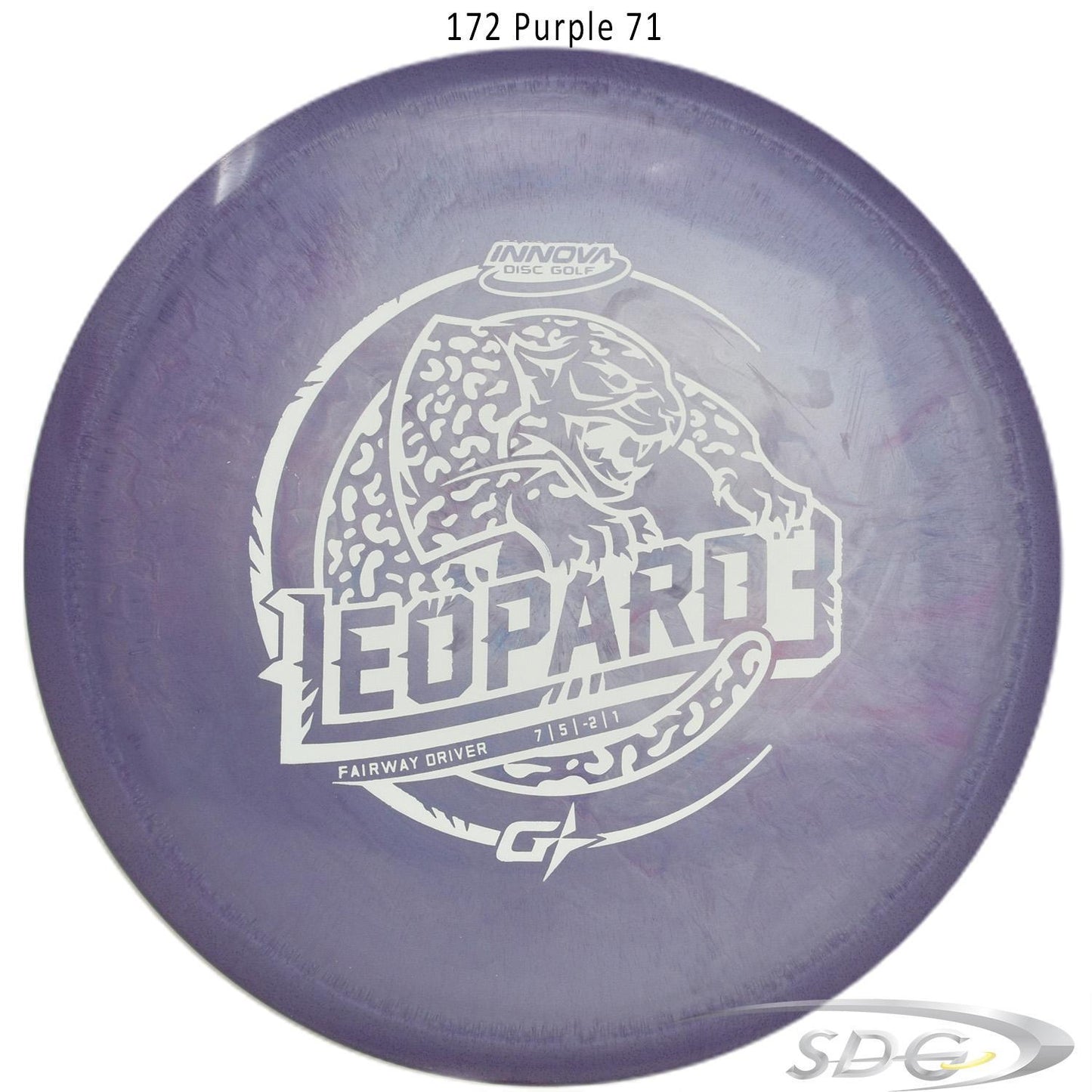innova-gstar-leopard3-disc-golf-fairway-driver 172 Purple 71 