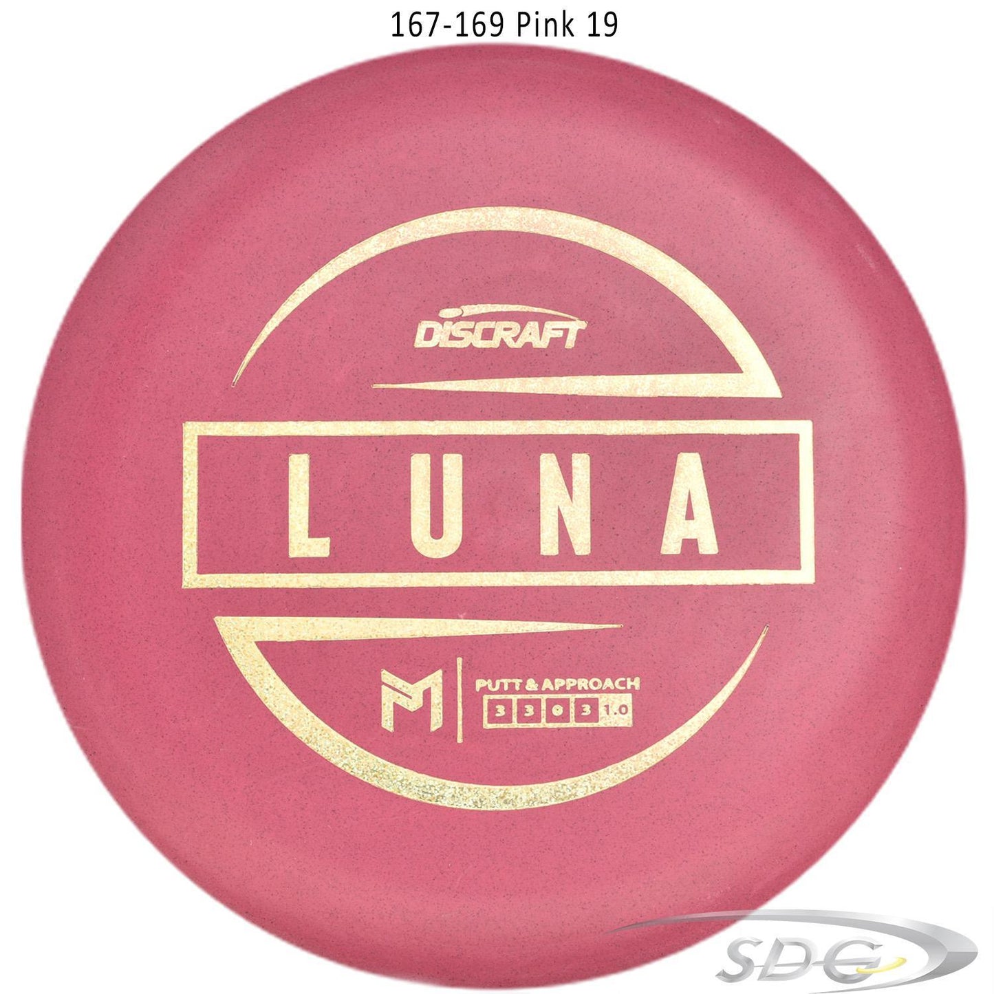 discraft-jawbreaker-rubber-blend-luna-paul-mcbeth-signature-disc-golf-putter 167-169 Pink 19