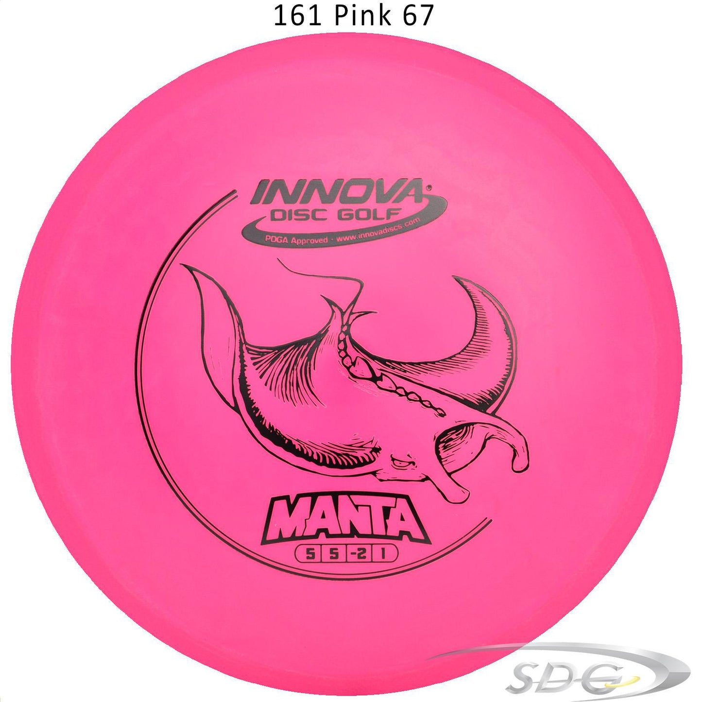 innova-dx-manta-disc-golf-mid-mange 161 Pink 67 