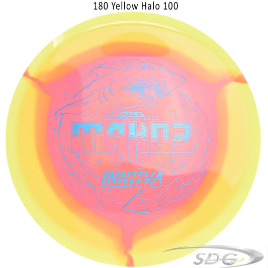 innova-halo-star-mako3-disc-golf-mid-range 180 Yellow Halo 100 