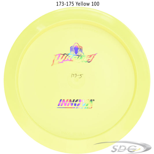 innova-star-wraith-bottom-stamp-disc-golf-distance-driver 173-175 Yellow 100 