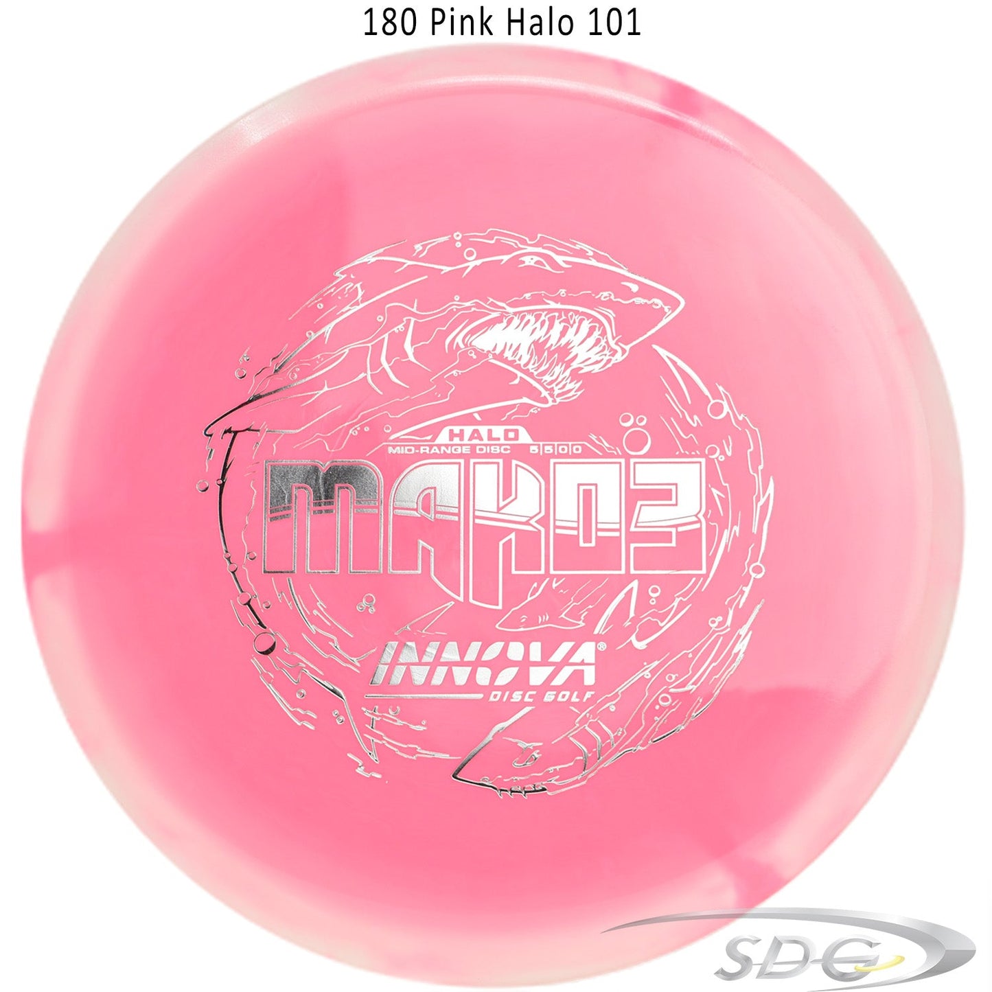 innova-halo-star-mako3-disc-golf-mid-range 180 Pink Halo 101 
