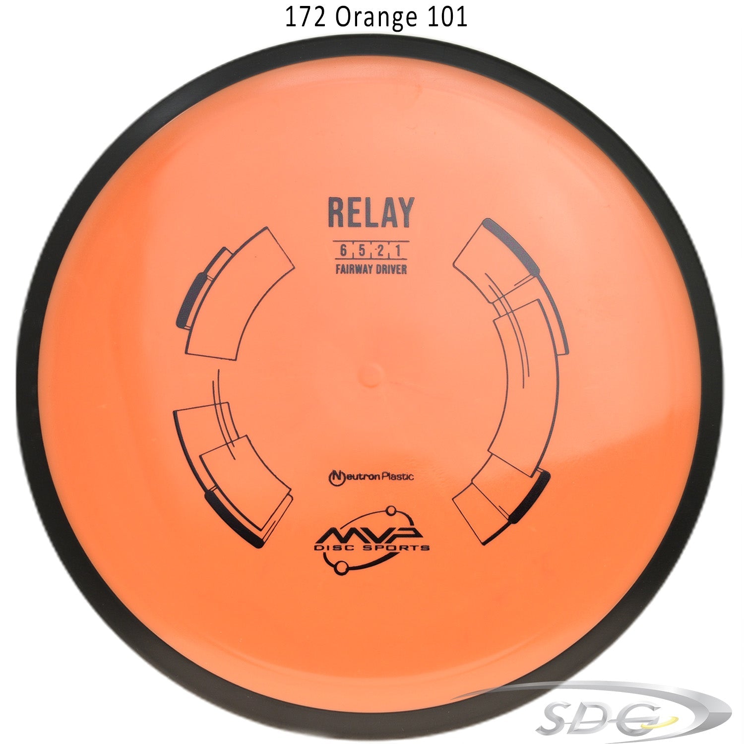 mvp-neutron-relay-disc-golf-fairway-driver 172 Orange 101 