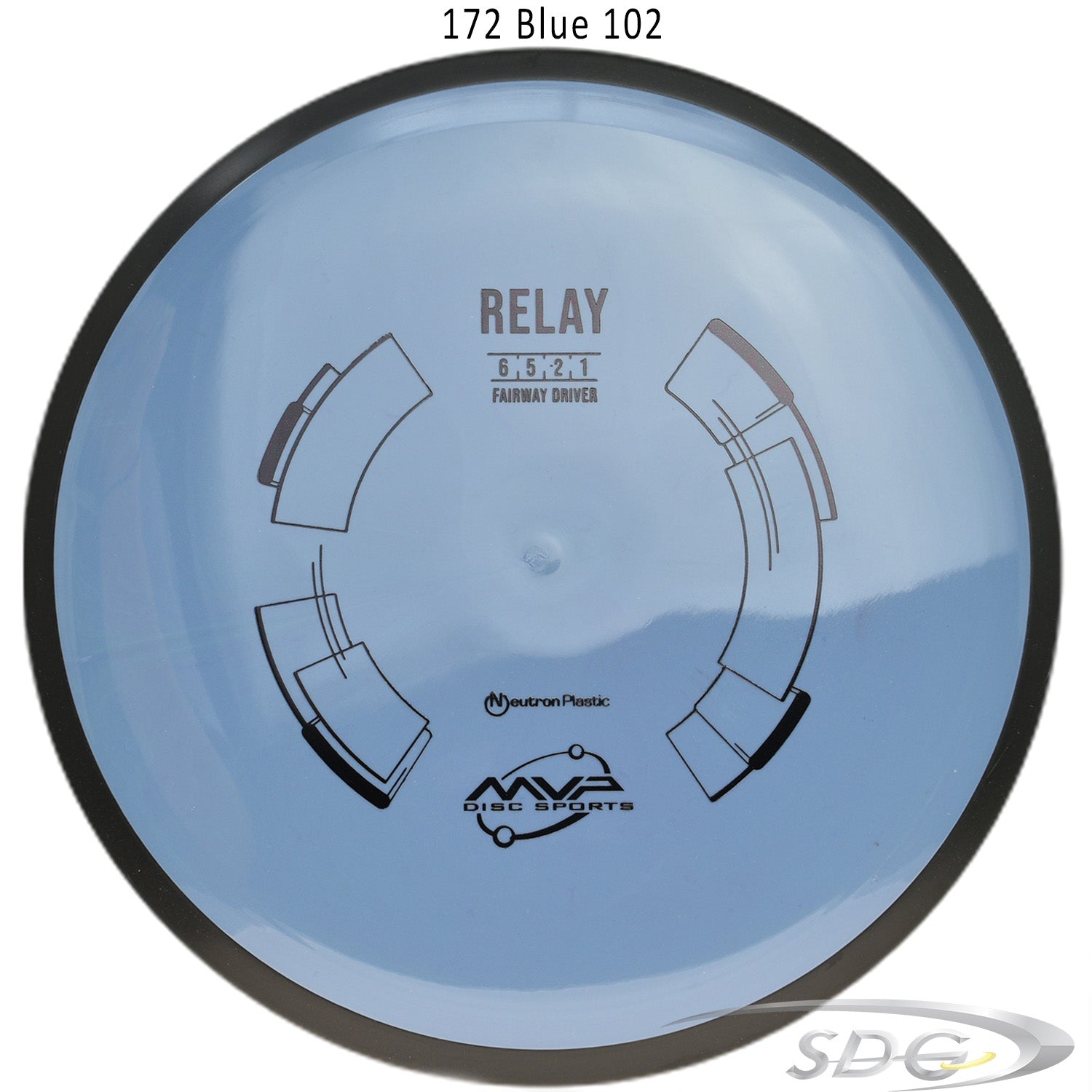 mvp-neutron-relay-disc-golf-fairway-driver 172 Blue 102 