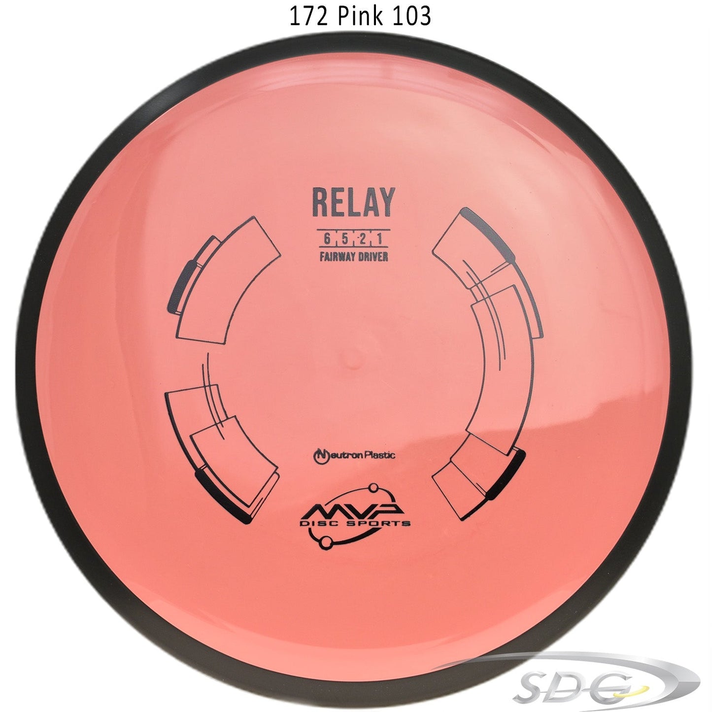 mvp-neutron-relay-disc-golf-fairway-driver 172 Pink 103 