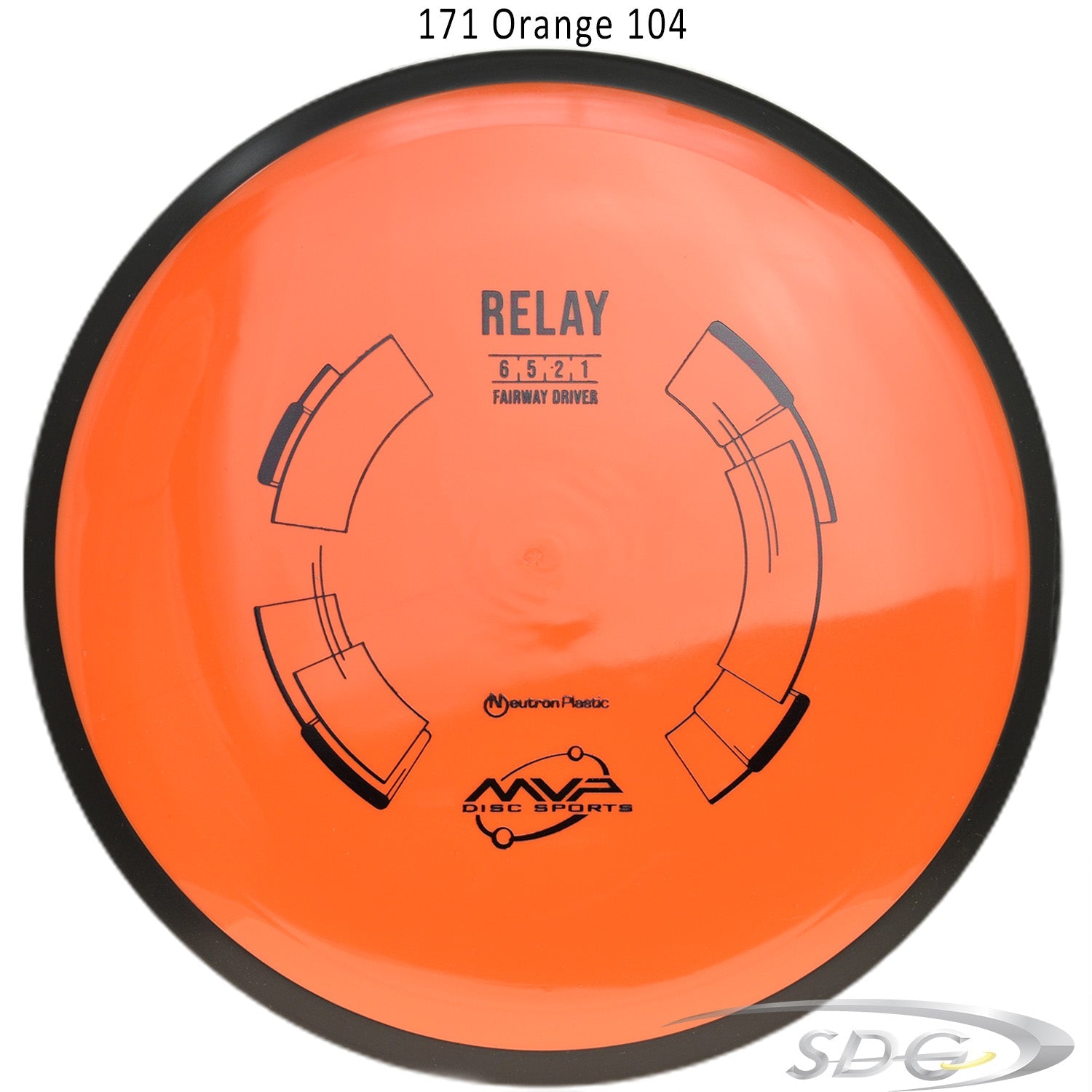 mvp-neutron-relay-disc-golf-fairway-driver 171 Orange 104 