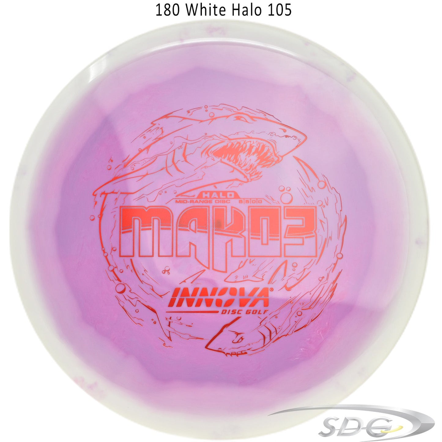 innova-halo-star-mako3-disc-golf-mid-range 180 White Halo 105 