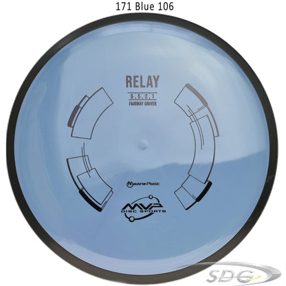 mvp-neutron-relay-disc-golf-fairway-driver 171 Blue 106 