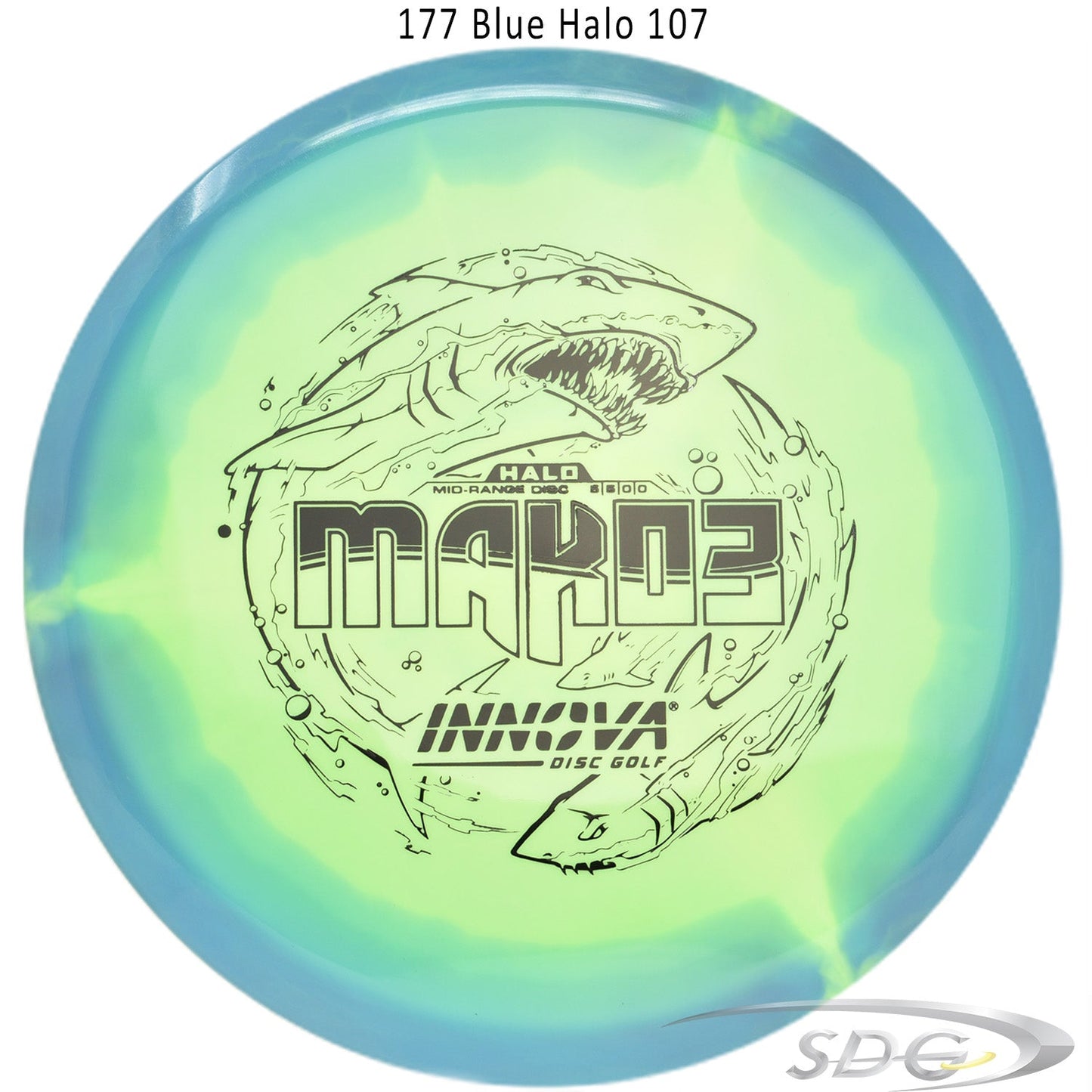 innova-halo-star-mako3-disc-golf-mid-range 177 Blue Halo 107 