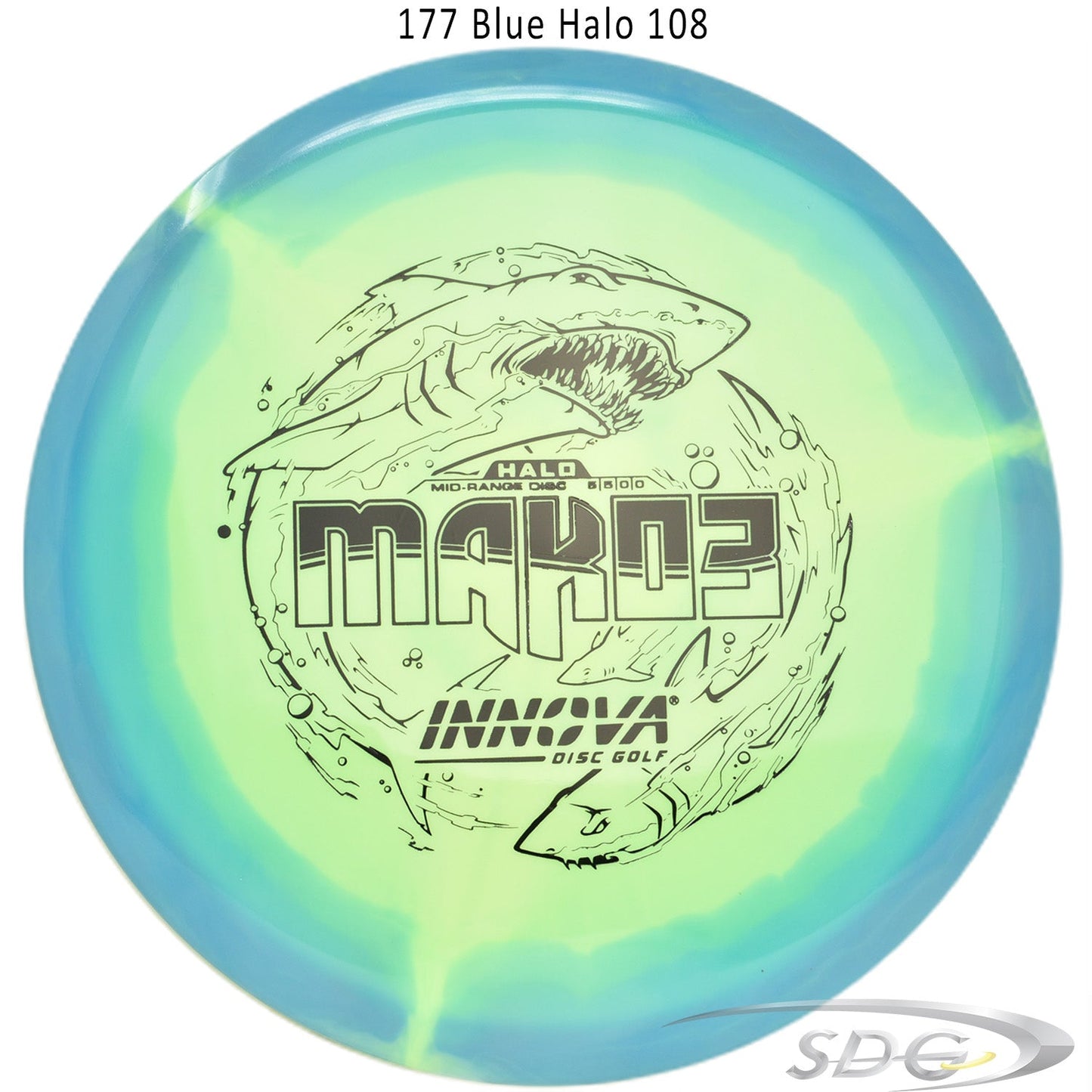 innova-halo-star-mako3-disc-golf-mid-range 177 Blue Halo 108 