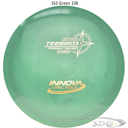 innova-star-teebird3-disc-golf-fairway-driver 163 Green 108 