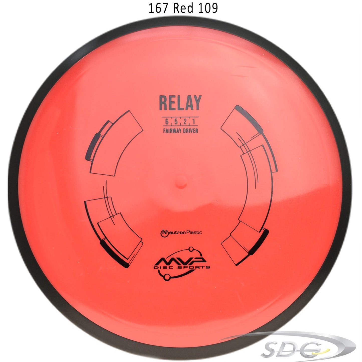 mvp-neutron-relay-disc-golf-fairway-driver 167 Red 109 