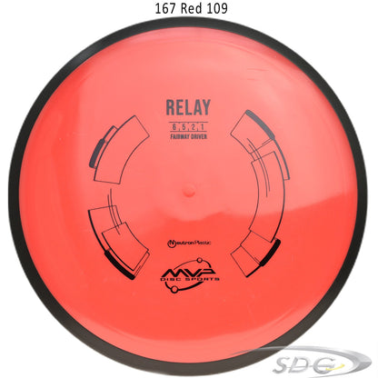 mvp-neutron-relay-disc-golf-fairway-driver 167 Red 109 