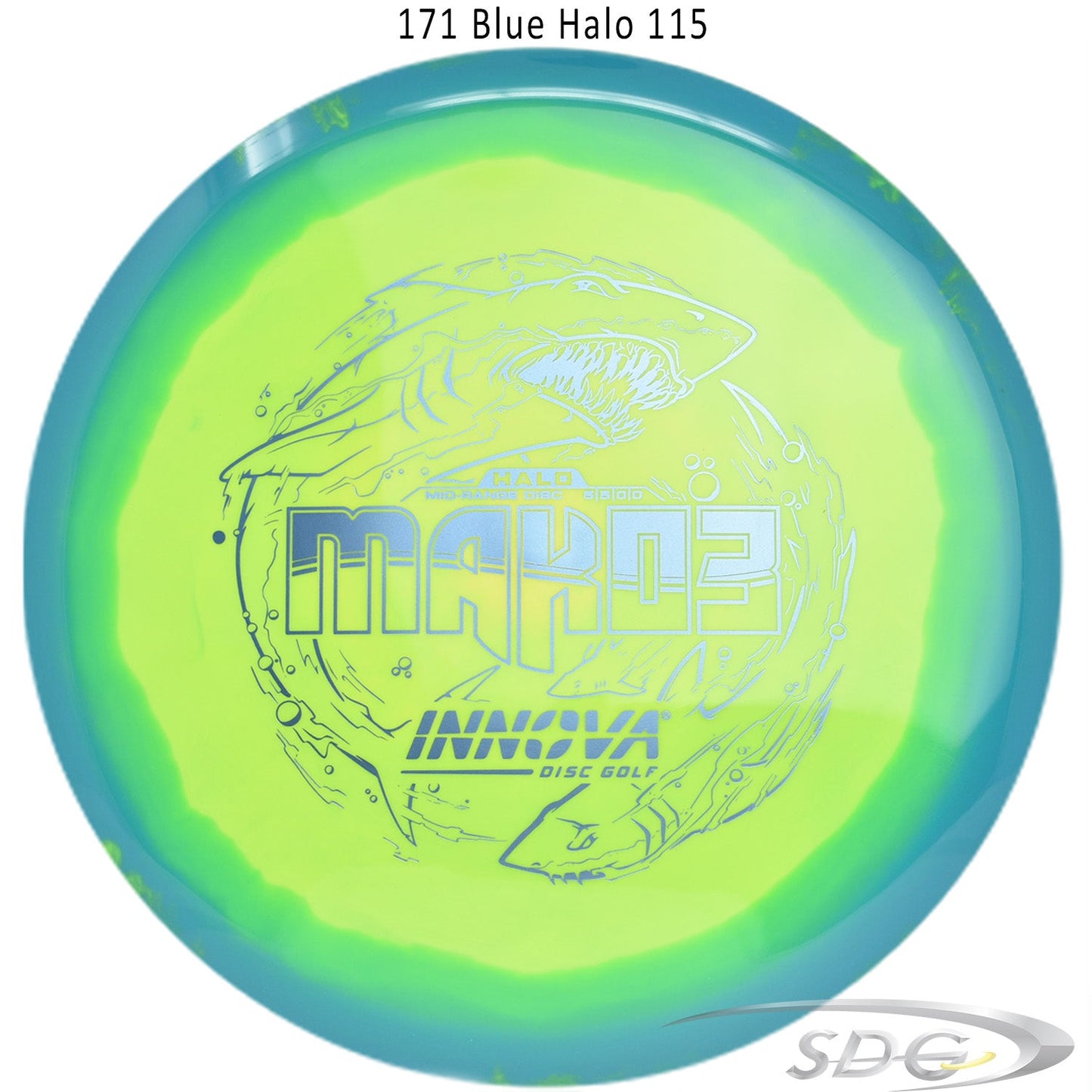 innova-halo-star-mako3-disc-golf-mid-range 171 Blue Halo 115 