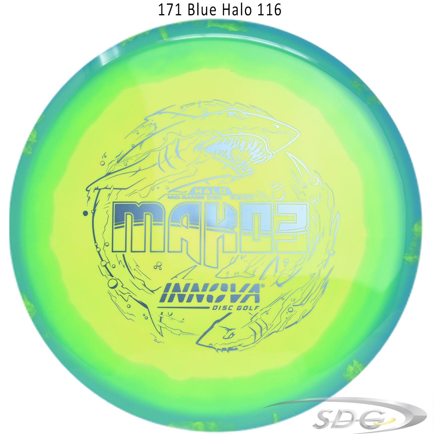 innova-halo-star-mako3-disc-golf-mid-range 171 Blue Halo 116 
