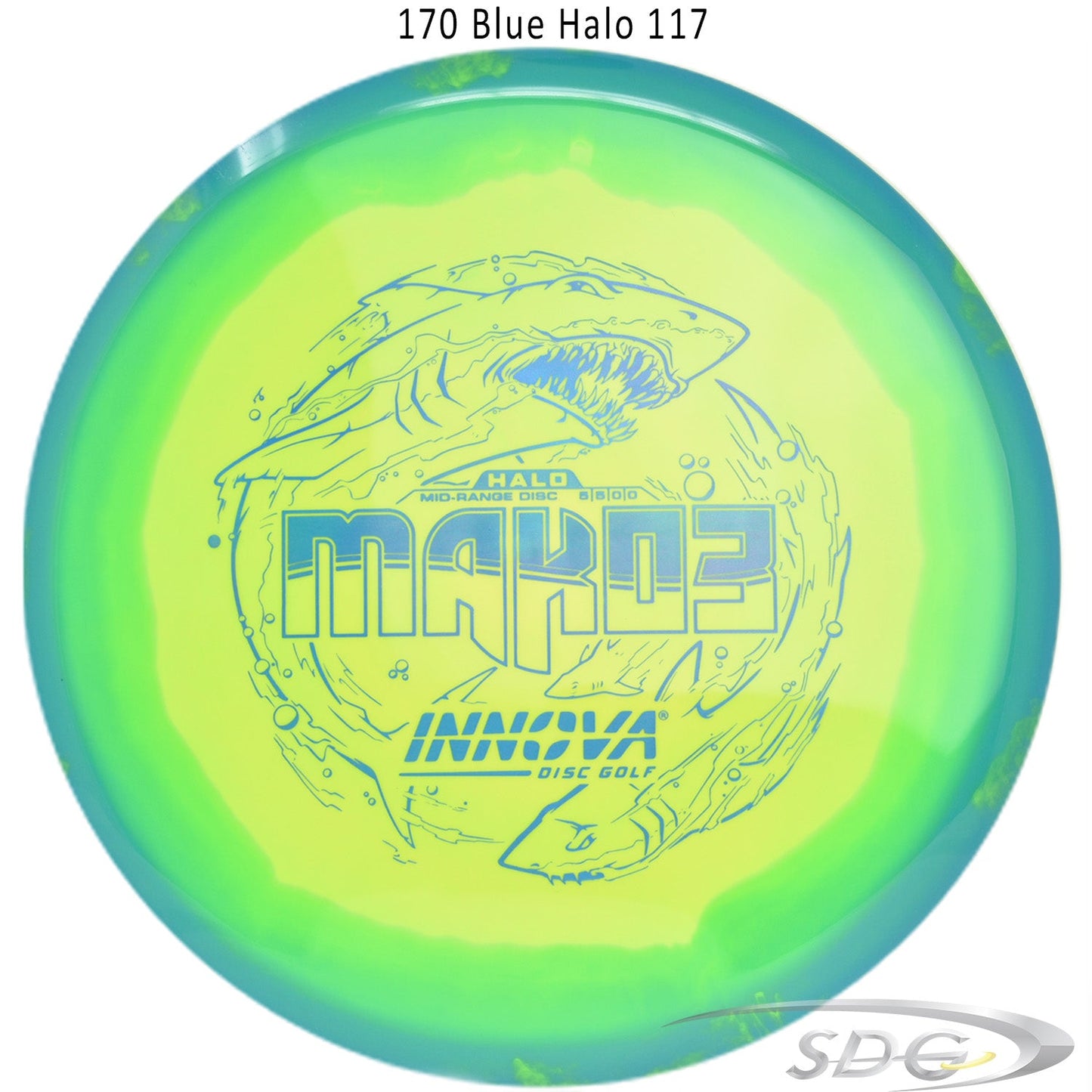 innova-halo-star-mako3-disc-golf-mid-range 170 Blue Halo 117 