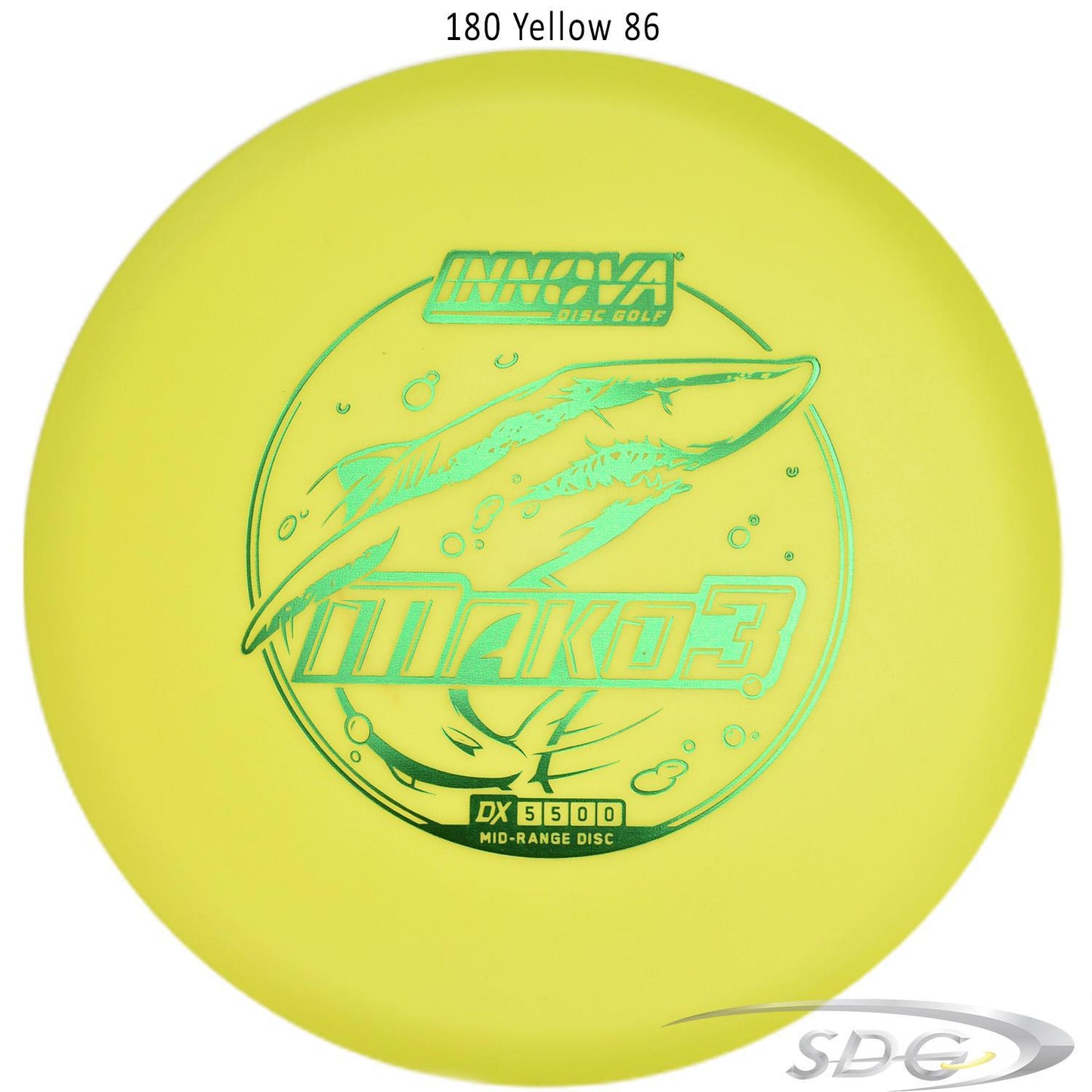 innova-dx-mako3-disc-golf-mid-range 180 Yellow 86 