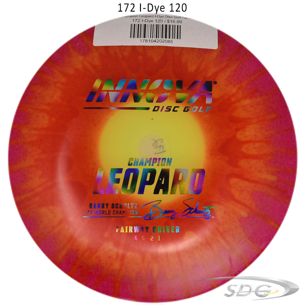 innova-champion-leopard-i-dye-disc-golf-fairway-driver 172 I-Dye 120 