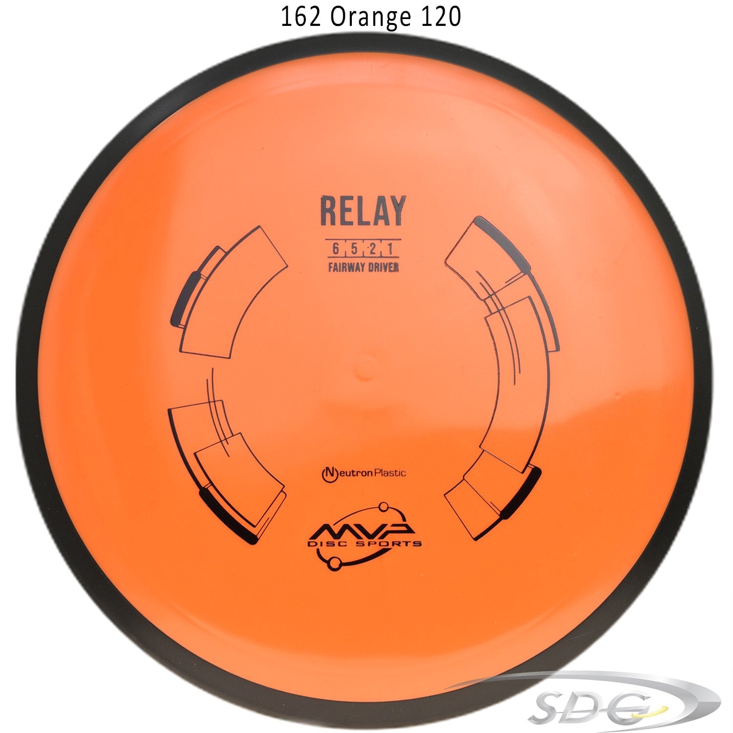 mvp-neutron-relay-disc-golf-fairway-driver 162 Orange 120 