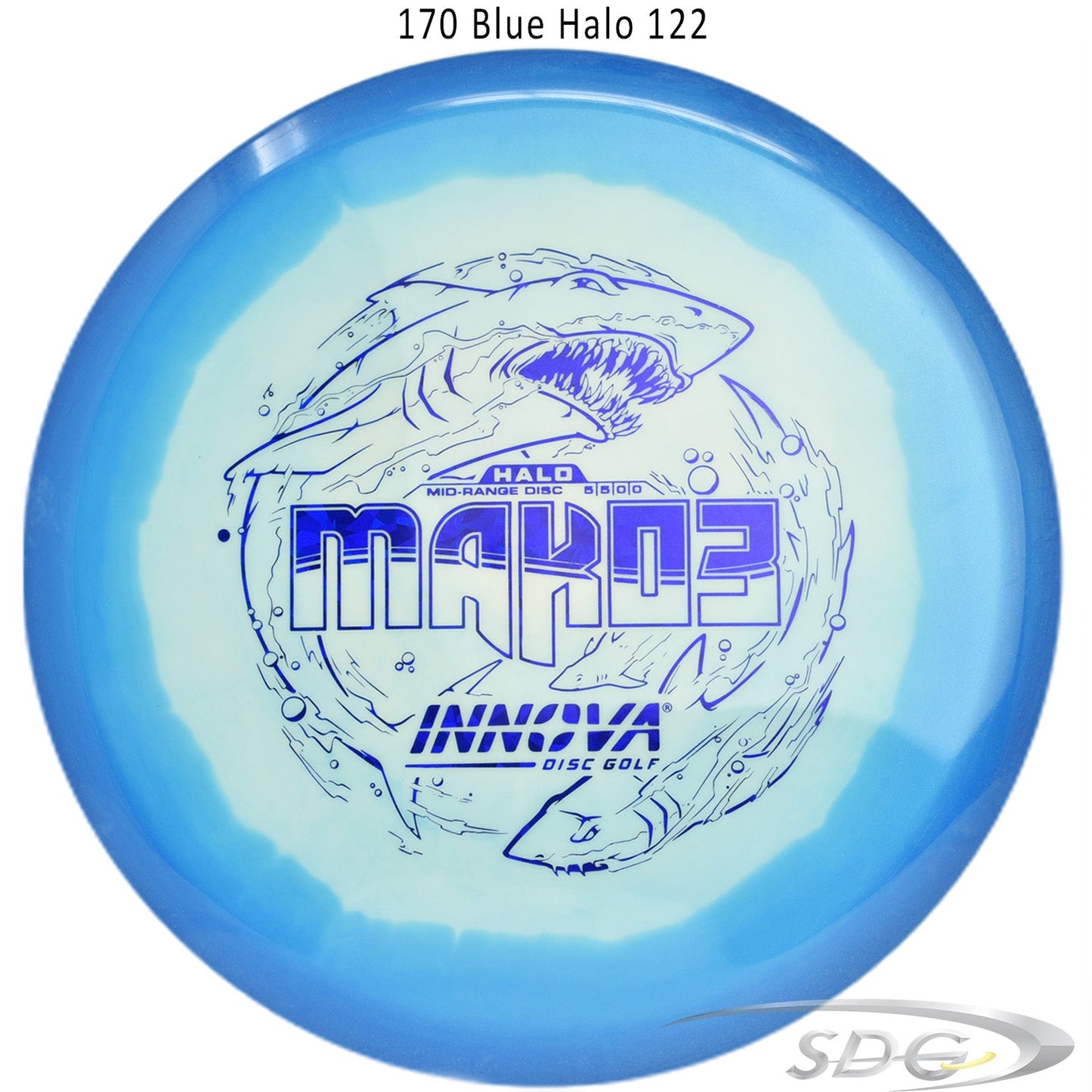 innova-halo-star-mako3-disc-golf-mid-range 170 Blue Halo 122 