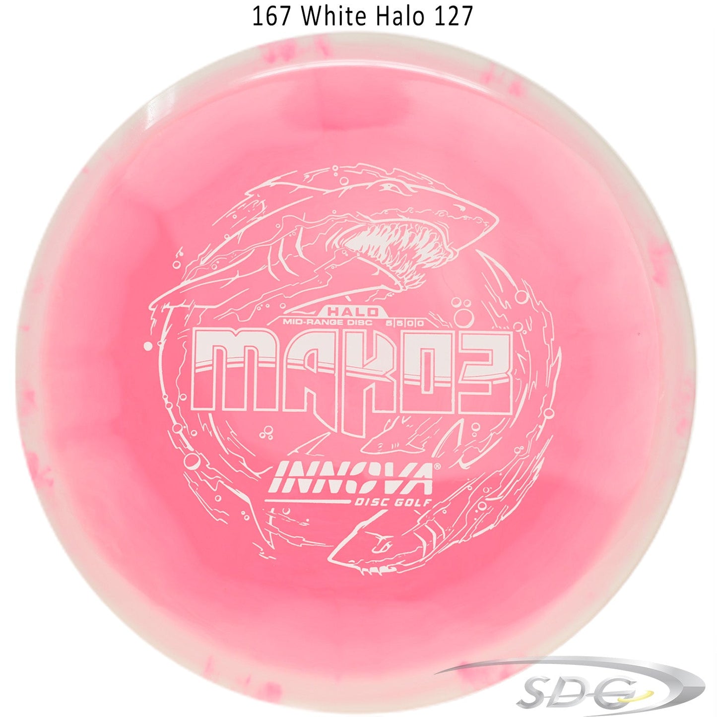 innova-halo-star-mako3-disc-golf-mid-range 167 White Halo 127 