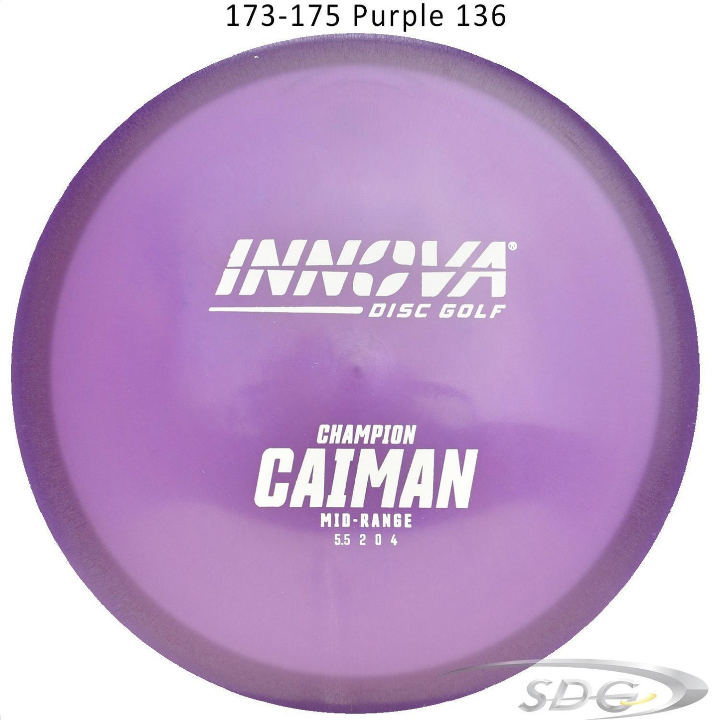 innova-champion-caiman-disc-golf-mid-range 173-175 Purple 136 
