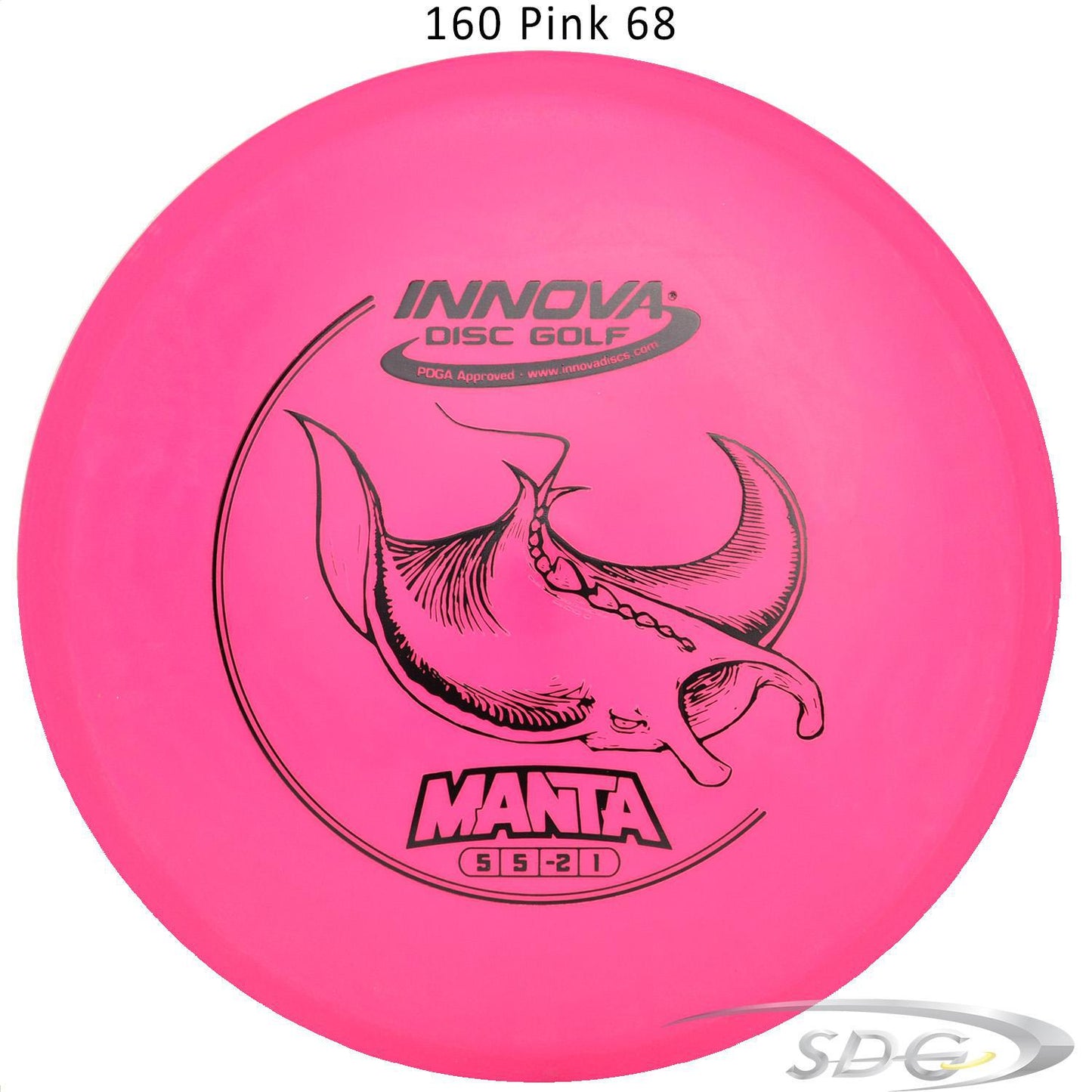 innova-dx-manta-disc-golf-mid-mange 160 Pink 68 