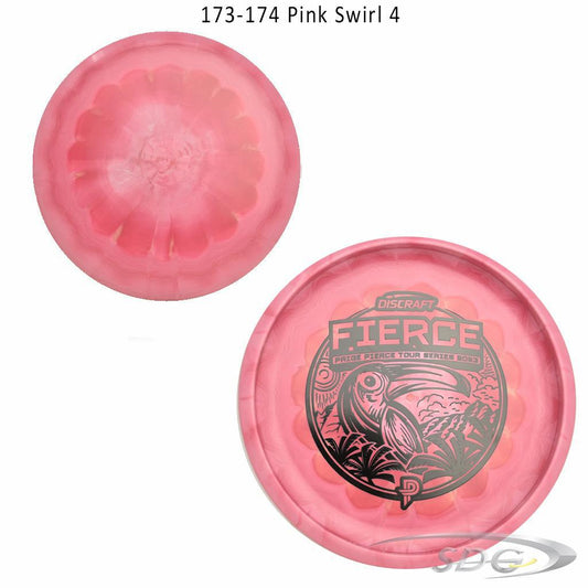 discraft-esp-fierce-bottom-stamp-2023-paige-pierce-tour-series-disc-golf-putter 173-174 Pink Swirl 4