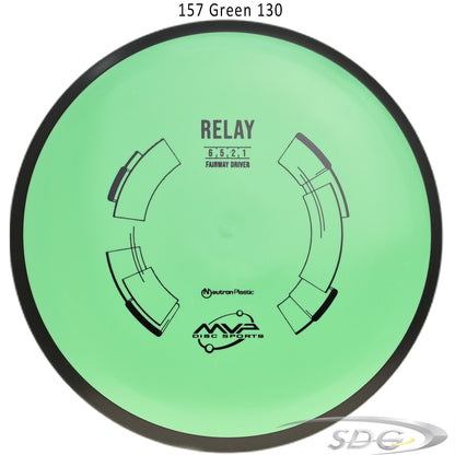 mvp-neutron-relay-disc-golf-fairway-driver 157 Green 130 