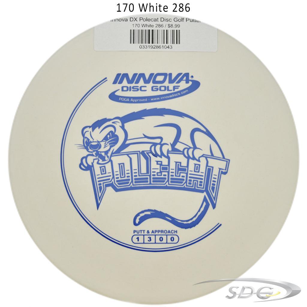 innova-dx-polecat-disc-golf-putter 170 White 286 