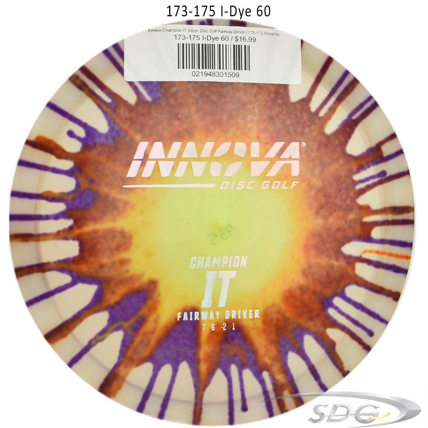 innova-champion-it-i-dye-disc-golf-fairway-driver 173-175 I-Dye 60 