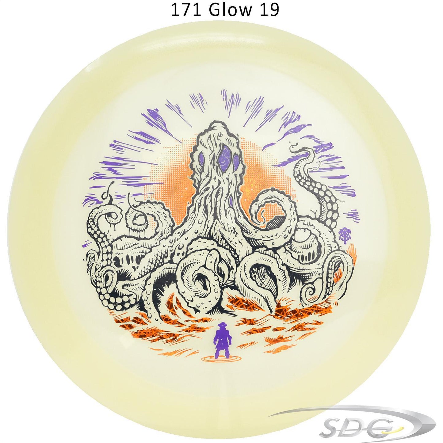 tsa-glow-synapse-kaiju-disc-golf-disc-golf-distance-driver 171 Glow 19 