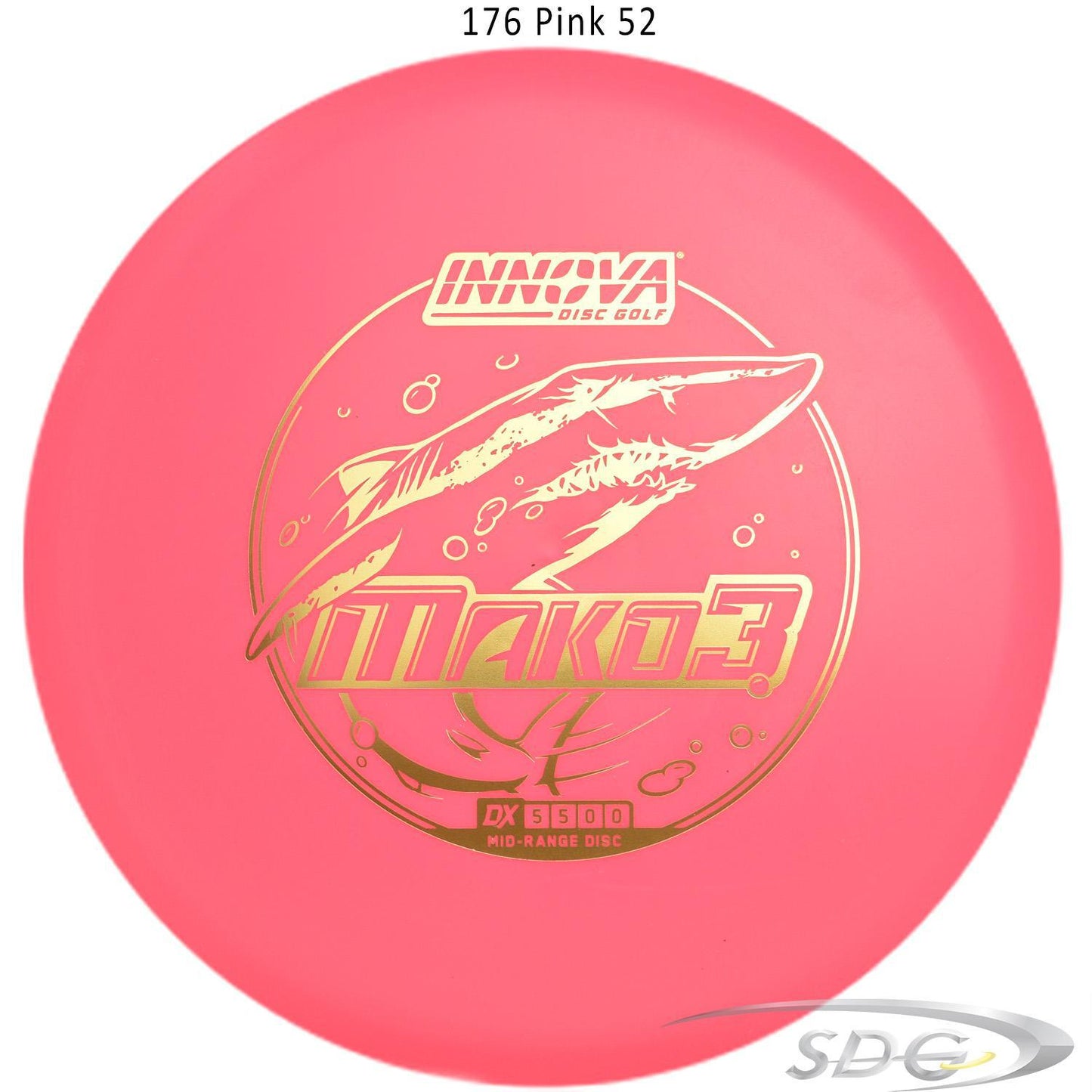 innova-dx-mako3-disc-golf-mid-range 176 Pink 52 
